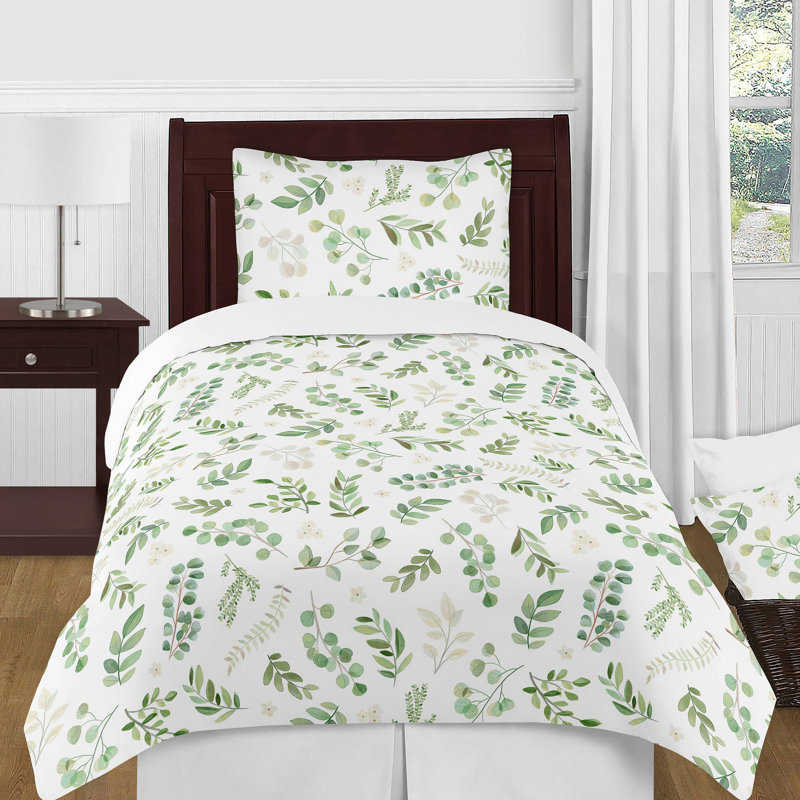 Sweet Jojo Designs Botanical Leaf Comforter Set | Wayfair